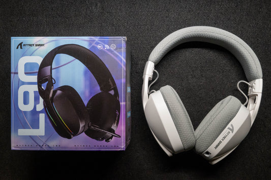 Attack Shark L90 Foldable RGB Ultra-Light Tri-Mode Gaming Headset
